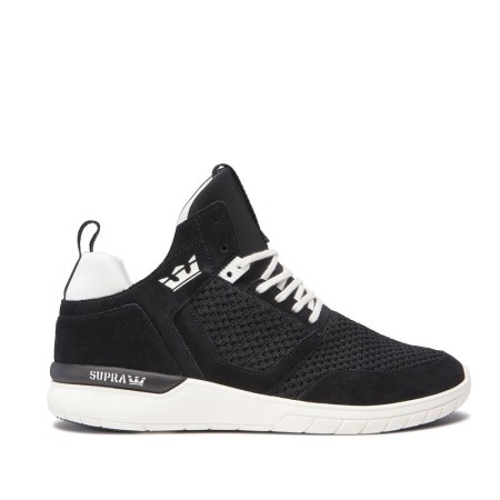 Supra Method Svart Høye Sneakers Herre [NO-2-A815]